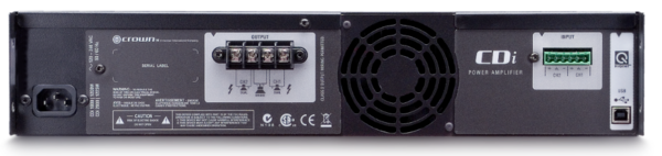 CDI2000 2CH POWER AMPLIFIER, DUAL: 800W @ 4OHM & 70V, 1000W @ 2OHM, 475W @ 8OHM